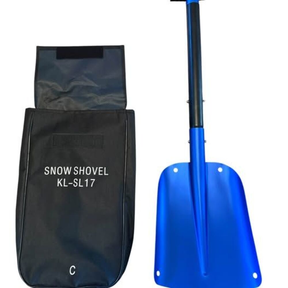 Portable Adjustable Blue Snow Shovel KL-SL17 with Carry Bag - Picture 5 of 6
